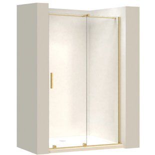 Душевая дверь Rea Montana 140x200 brushed gold (REA-K2499) 22499 фото