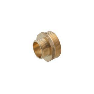 Ниппель переходной STA 1 1/2"х3/4" НН латунный CV022073 фото