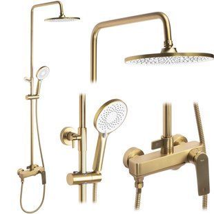 Душова система Rea Avalon brushed gold (REA-P2400) 21042 фото