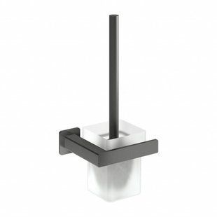 Ершик для унитаза Omnires Nelson graphite (NL80620GR) 16598 фото