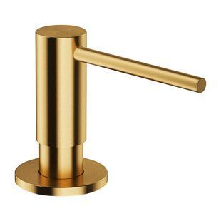 Дозатор рідкого мила Omnires Modern Project brushed gold (MP60723GLB) 23502 фото