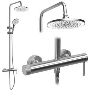 Душова система Rea Rivo brushed nickel (REA-P9498) 24504 фото