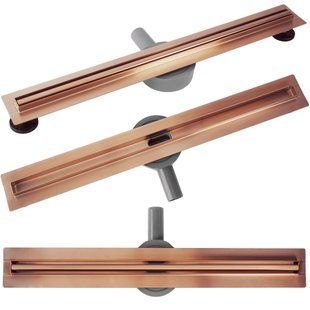 Трап Rea Neox Slim Pro brushed copper 80 (REA-G4807) 22474 фото