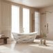 Ванна акриловая Rea Ferrano Slim Nature 170x73 отдельностоящая, белая (REA-W0505) 24505 фото 8