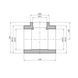 Тройник переходной PPR Rozma 110х75х110 мм CV018256 фото 2