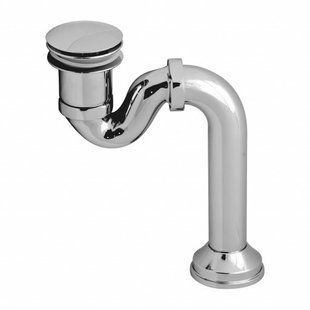 Сифон для ванни Omnires chrome (SYOM-W10CR) 17801 фото