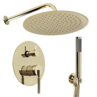 Душова система Rea Argon gold+box прихованого монтажу (REA-P6538) 23810 фото