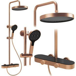 Душова система Rea Creo copper brushed (REA-P0362) 24488 фото