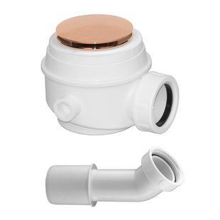 Сифон для ванни та душового піддону Omnires copper (WB01XCP) 20904 фото