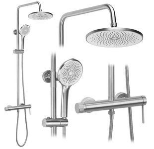Душова система Rea Foss Clif nikiel brush (REA-P5646) 24028 фото