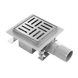 Трап Rea Cross 120x120 Nickel brush (REA-G6200) 20553 фото