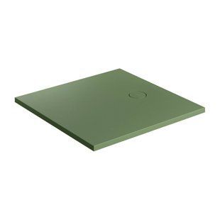 Поддон Omnires Aquarock M+ 80х80 matt olive (AQUAROCK80-KOL) 24694 фото