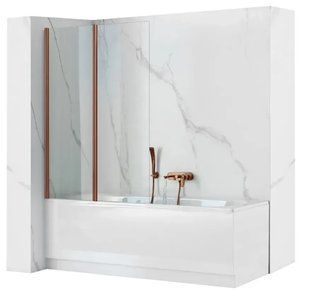 Штора для ванни Rea Agat 100х140 copper brush (REA-W5698) 24150 фото