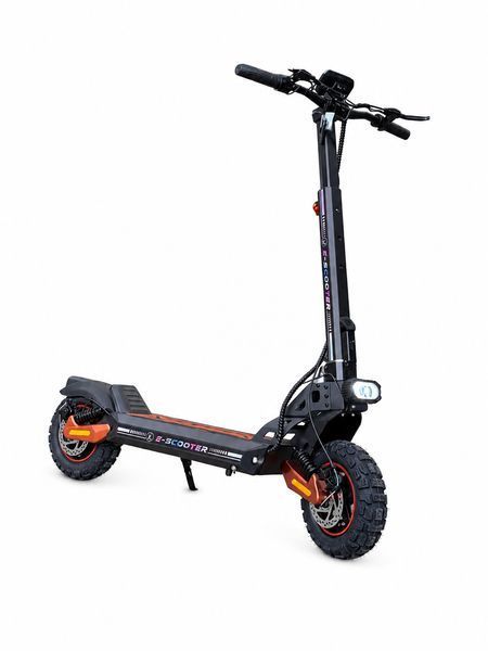 Полноприводный электросамокат Kugoo E-Scooter (2500 Вт &times; 2, 48 В, 26 А&middot;ч) с поддержкой карт NFC 01 фото