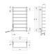 Полотенцесушитель электрический Kroner KRP Stil EL900x500-8 CV036346 фото 2