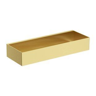 Поличка Omnires Uni brushed brass (UN10335BSB) 22387 фото