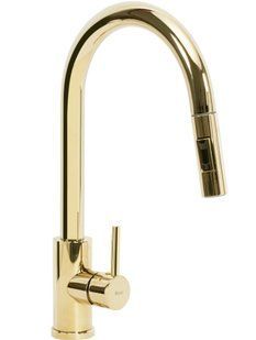Змішувач для кухні Rea Fresh gold (REA-B0669) 20654 фото