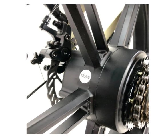 Складной электровелосипед Fatbike Maraton Trigo 20" (1200 Вт, 48 В, 24 А&middot;ч) 07 фото