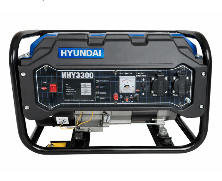 Бензиновий генератор Hyundai HHY3300  001 фото