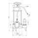 Насос фекальный Pumpman WQD25-11-0.75S Нmax 11 м Qmax 20 куб.м 750 Вт (нержавеющая сталь) CV029768 фото 2
