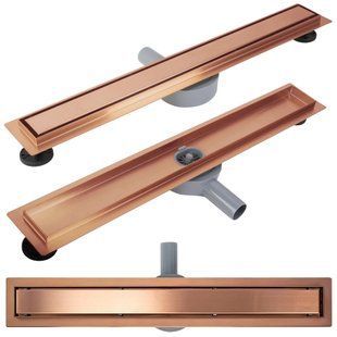 Трап Rea Neox Pro brushed copper 80 (REA-G4802) 22490 фото