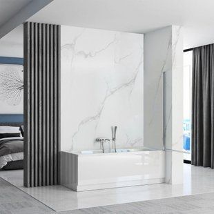 Шторка для ванної Rea Lagos 80x140 прозора, хром (REA-W7990) 24563 фото