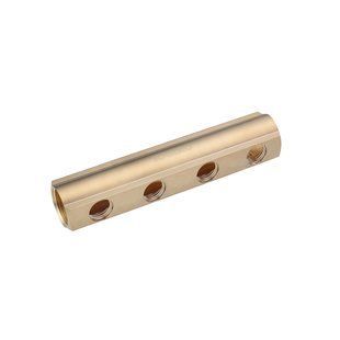 Коллектор балка Karro на 4 выхода 1"x1/2" РВ латунный KR-2001 CV011427 фото