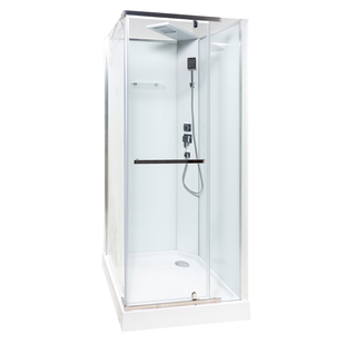Гідромасажна кабіна Insana Mida 9200 90x90x220 квадратна з мілким піддоном ( А0046018 ) А0046018 фото