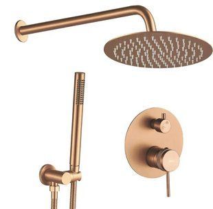 Душова система Rea Lungo Grip прихованого монтажу, copper + box (REA-P5651) 24044 фото