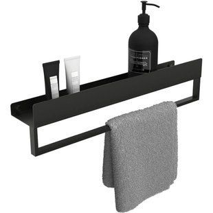 Поличка Rea 60 см black matt (REA-06002) 21402 фото