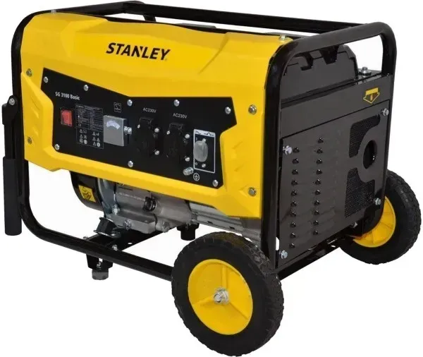 Генератор бензиновый 2.9кВт Stanley SG 3100 на колесах 003 фото