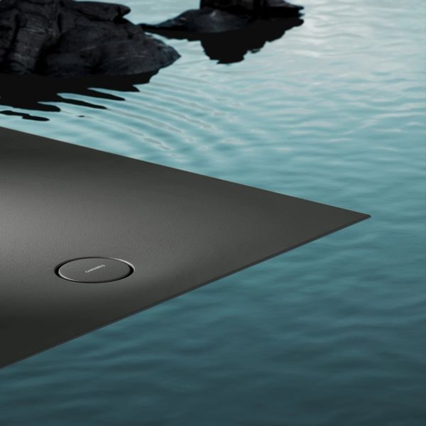 Піддон Omnires Aquarock M+ 80х100 matt ash grey (AQUAROCK80-100AG) 24783 фото