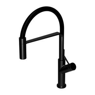 Змішувач для кухні Omnires Vita black (VI6350BLBL) 17174 фото