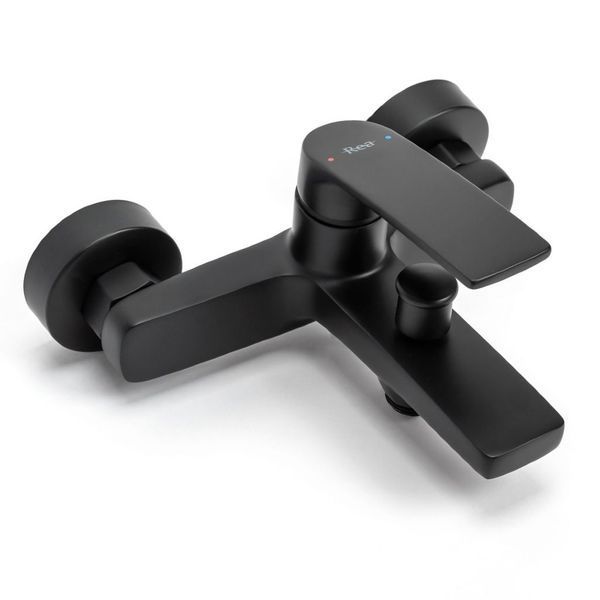 Смеситель для ванны Rea Luppo black matt (REA-B5770) 17056 фото