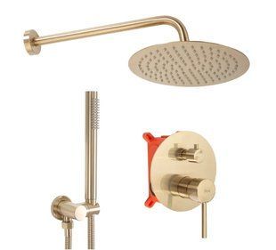 Душова система Rea Lungo Gold Мати + box (REA-P4160) 19465 фото