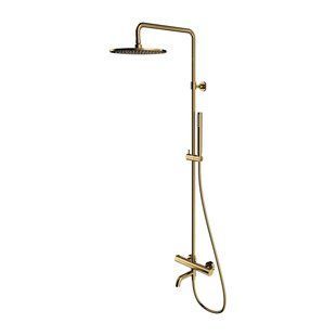 Душевая система с термостатом Omnires Y polished gold (Y1234GL) 23523 фото