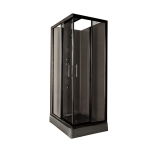 Душовий бокс Insana Alora Black 100 (XW9851) 80*100*215 мілкий  піддон ( А0058207 ) А0058207 фото