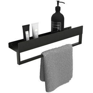Поличка Rea 45 см black matt (REA-06000) 21412 фото