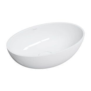 Умивальник Omnires Shell 50х32 gloss white (SHELL500UNBP) 23572 фото