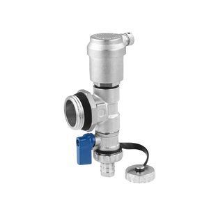 Зливна група для колектора Karro 1" РЗ нікельована KR-17000 CV023094 фото