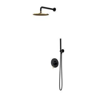 Душевая система скрытого монтажа Omnires Y black/gold (SYSY18BLGL) 16843 фото