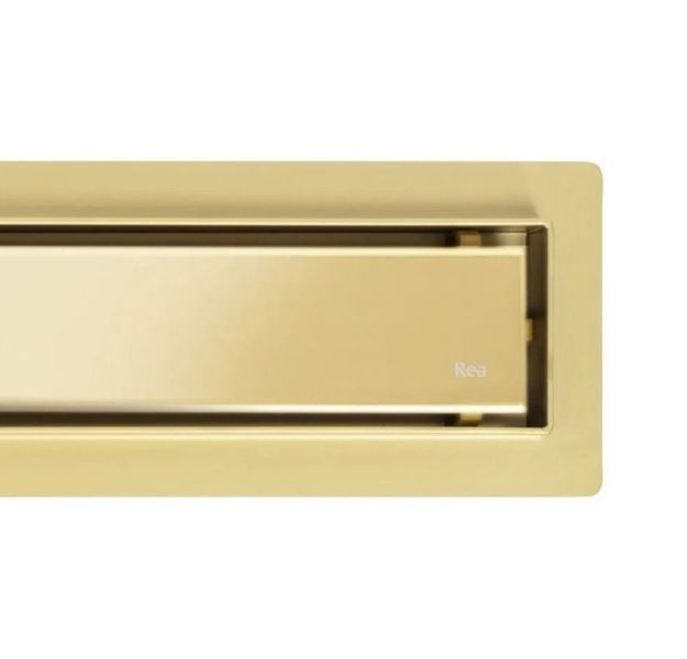 Трап линейный Rea Neox 900 мм gold (REA-G2564) 23118 фото