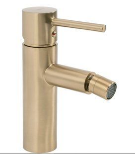 Смеситель для биде Rea Tess gold brush (REA-B7010) 20662 фото