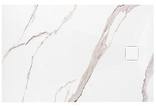 Поддон Rea Magnum 90x120 прямоугольный, carrara white (REA-K7006) 23609 фото