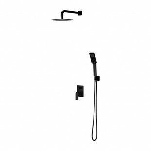 Душевая система скрытого монтажа Omnires Baretti black mat (SYSBA10BL) 17816 фото