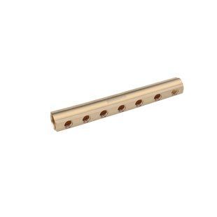 Коллектор балка Karro на 7 выходов 1"x1/2" РВ латунный KR-2001 CV013660 фото